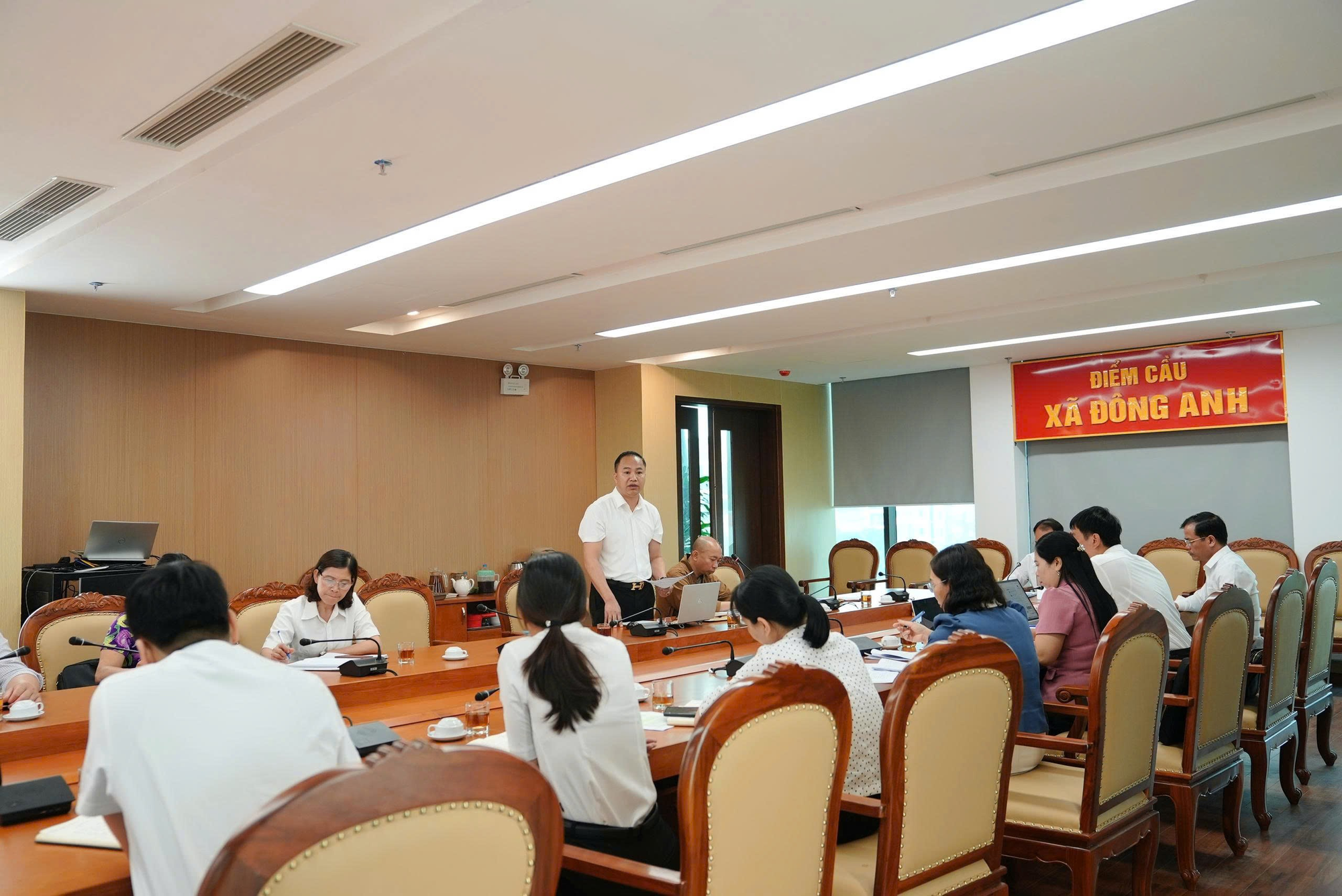 HỘI NGHỊ THƯỜNG TRỰC HĐND VÀ 3 CƠ QUAN XÃ ĐÔNG ANH TRIỂN KHAI NHIỆM VỤ TRỌNG TÂM NHIỆM KỲ 2026 – 2031.- Ảnh 5.