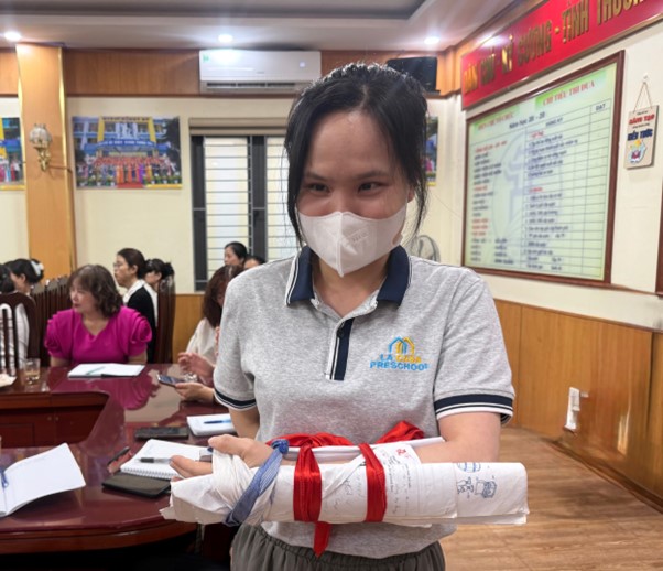 Trạm Y tế phường Thanh Xuân tổ chức tập huấn kỹ năng sơ cấp cứu tai nạn thương tích trong trường học cho các cán bộ y tế trường học trên địa bàn phường- Ảnh 9.