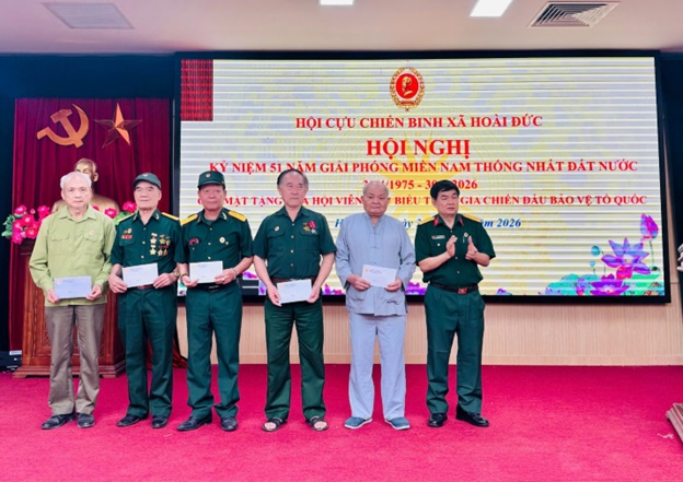 Hội CCB xã kỷ niệm 51 năm ngày giải phóng miền Nam thống nhất đất nước (30/4/1975 - 30/4/2026)- Ảnh 5.