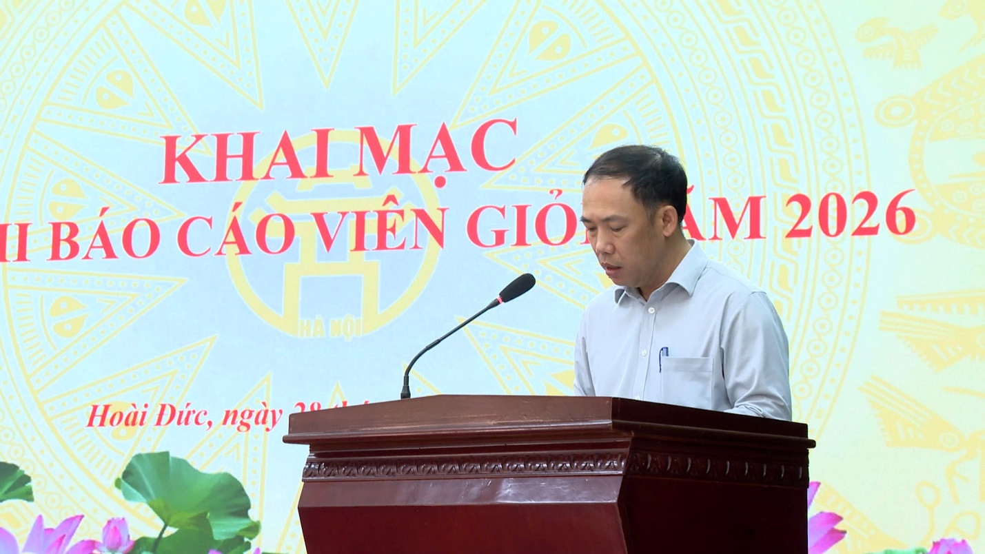 Khối thi đua số 14 tổ chức Hội thi Báo cáo viên giỏi Lực lượng vũ trang Thủ đô năm 2026- Ảnh 2.