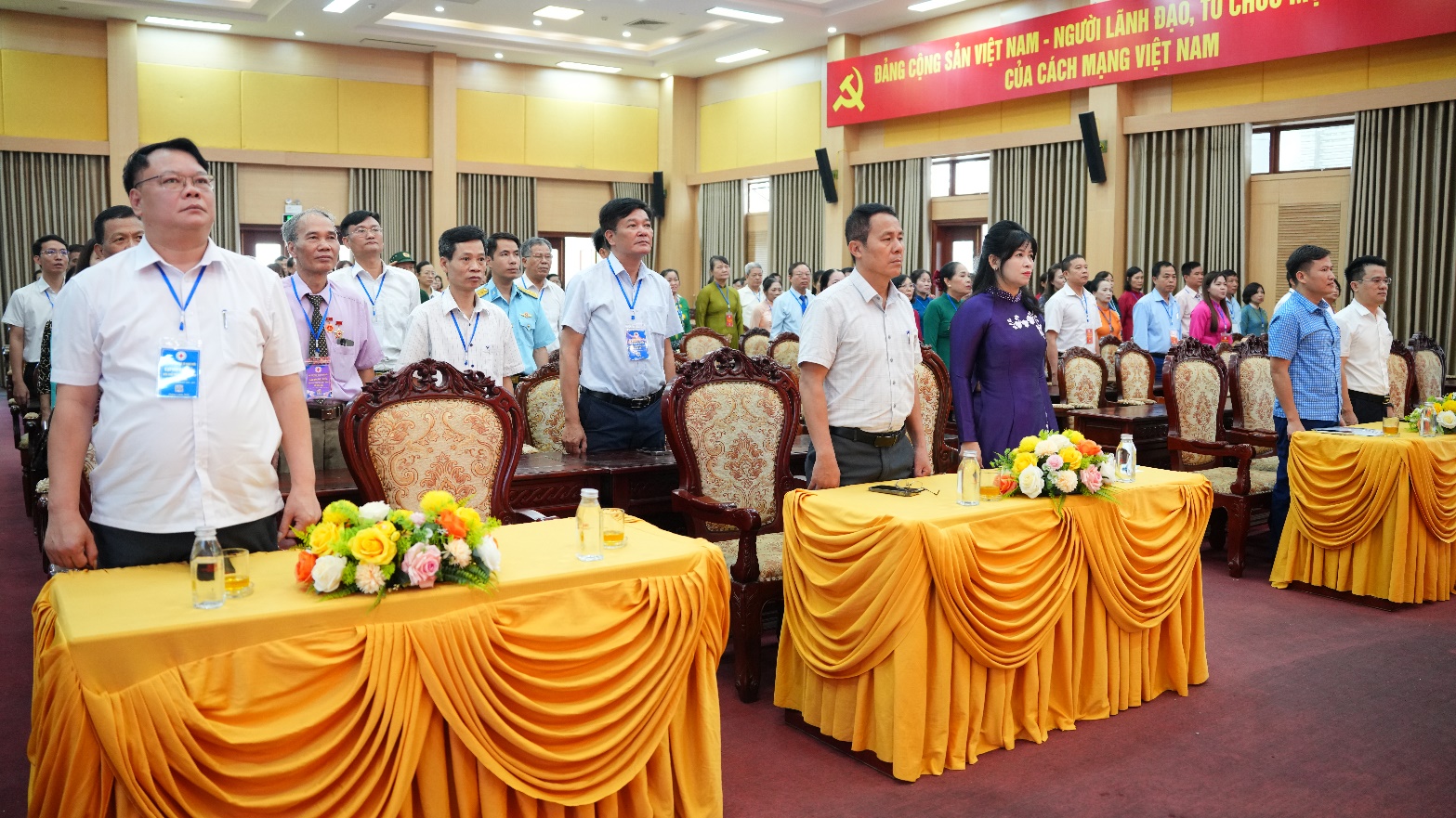 Đại hội đại biểu Hội Chữ thập đỏ xã Hoài Đức lần thứ I- Ảnh 4.