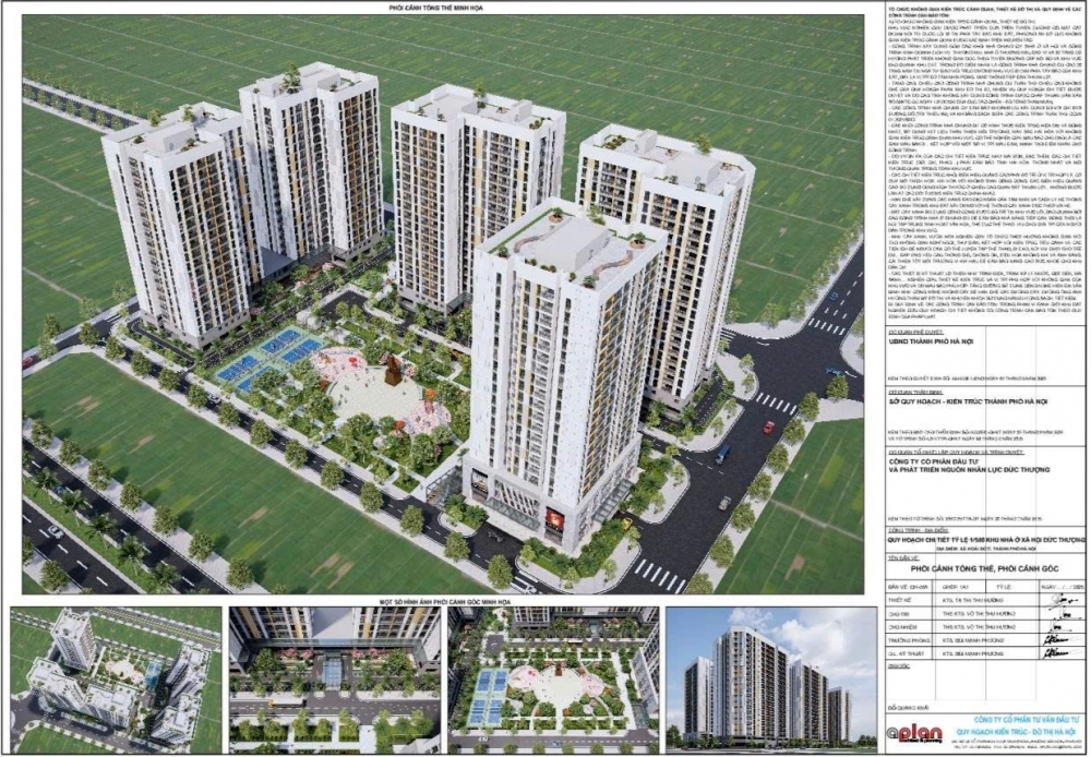 Hoài Đức sắp có Khu nhà ở xã hội Đức Thượng với quy mô hơn 2.000 người