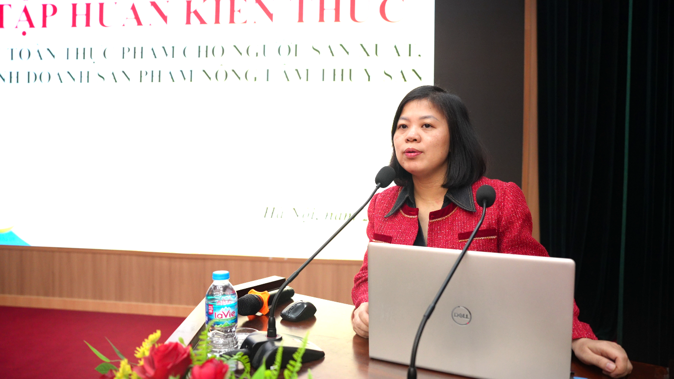 An Khánh: Tuyên truyền kiến thức an toàn thực phẩm cho tiểu thương, hộ kinh doanh thực phẩm và hội viên nông dân- Ảnh 5.