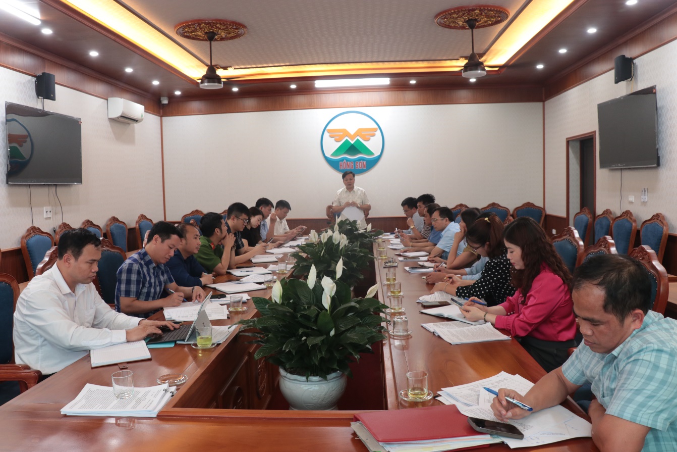 Hồng Sơn đánh giá và triển khai các nhiệm vụ trọng tâm của Ban chỉ đạo Nghị quyết số 57- Ảnh 1.