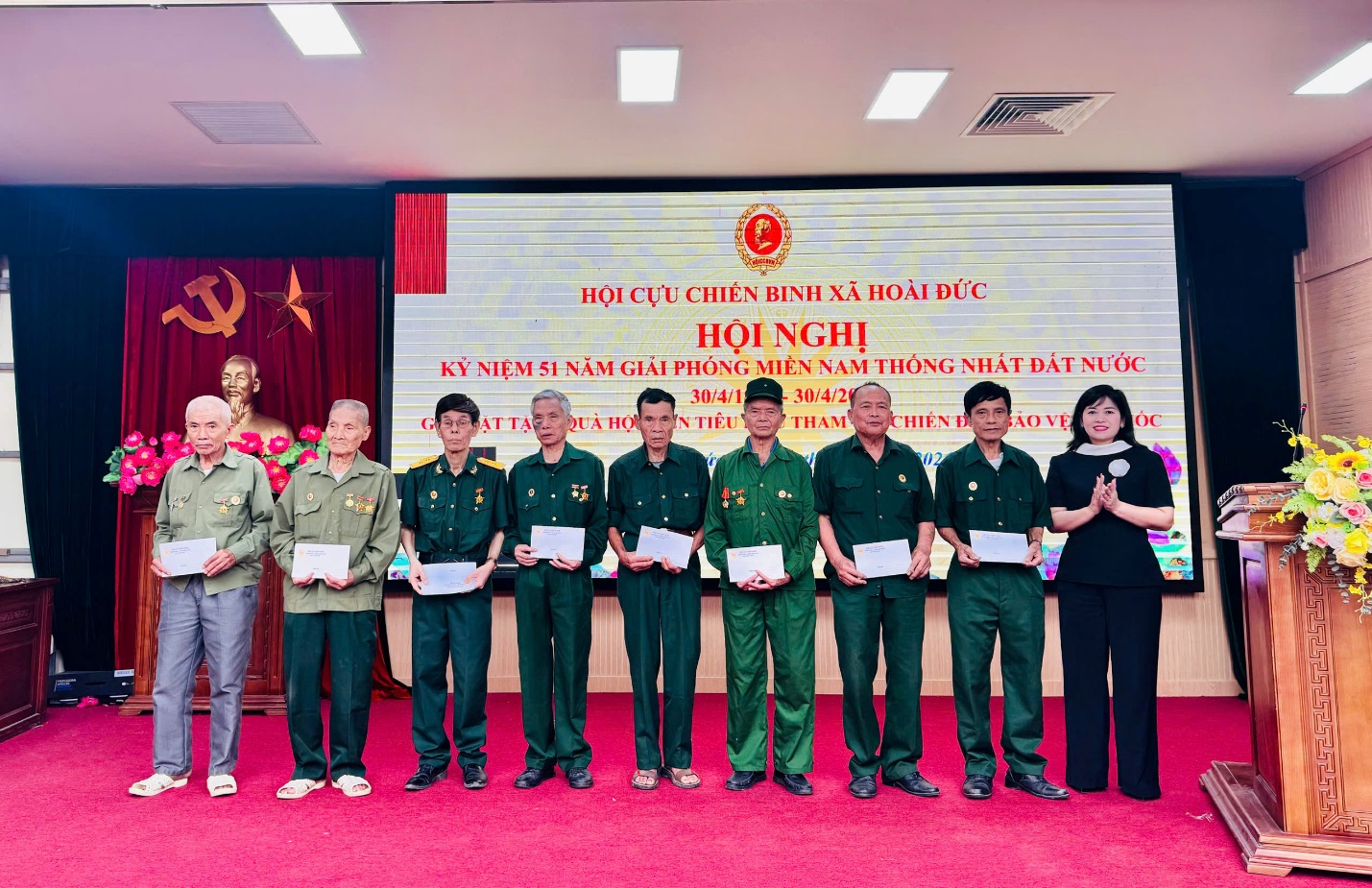 Hội CCB xã kỷ niệm 51 năm ngày giải phóng miền Nam thống nhất đất nước (30/4/1975 - 30/4/2026)- Ảnh 3.