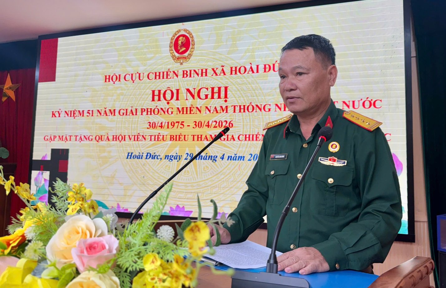 Hội CCB xã kỷ niệm 51 năm ngày giải phóng miền Nam thống nhất đất nước (30/4/1975 - 30/4/2026)- Ảnh 6.