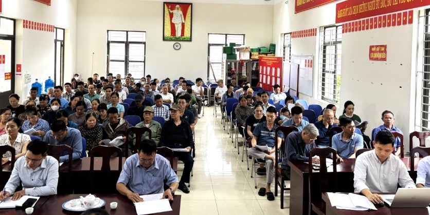 XÃ KIM ANH TRIỂN KHAI CÔNG TÁC BỒI THƯỜNG, HỖ TRỢ, TÁI ĐỊNH CƯ, THU HỒI ĐẤT DỰ ÁN NÂNG CẤP, MỞ RỘNG TUYẾN ĐƯỜNG NỐI SÂN BAY NỘI BÀI QUA KHU ĐÔ THỊ VỆ TINH SÓC SƠN ĐẾN ĐƯỜNG NỐI KHU DU LỊCH ĐẠ LẢI .- Ảnh 2.