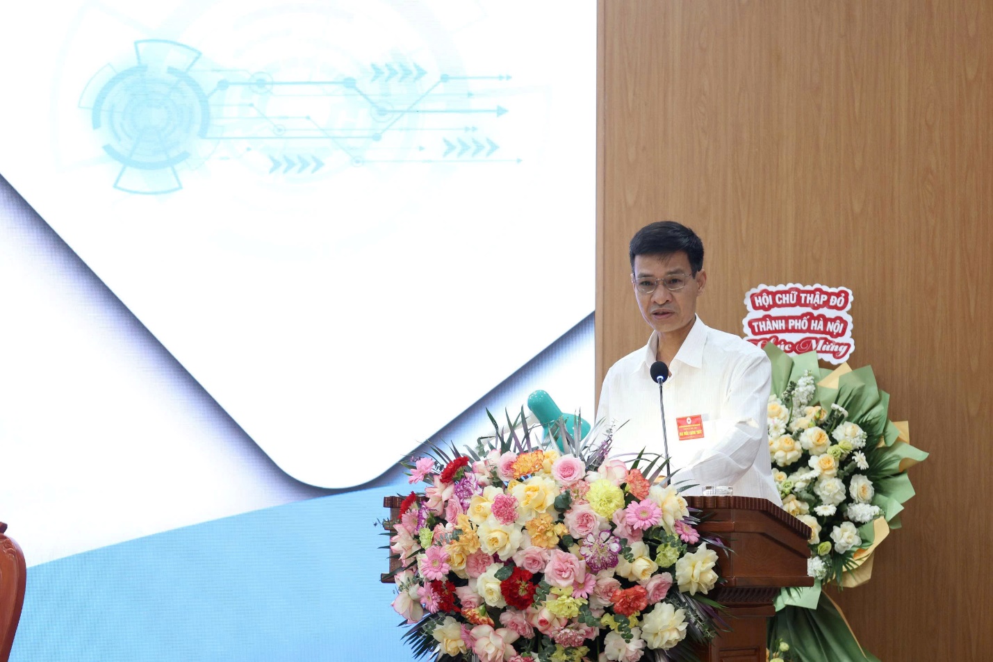 Đại hội đại biểu Hội Chữ thập đỏ xã Mê Linh lần thứ I, nhiệm kỳ 2026 - 2031 với chủ đề “Đoàn kết - Nhân ái - Trách nhiệm” diễn ra thành công tốt đẹp- Ảnh 4.