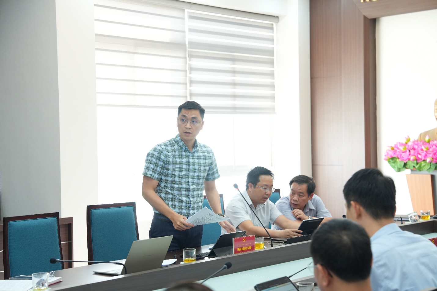 Đảng ủy xã Gia Lâm giao ban Bí thư chi bộ thôn, tổ dân phố tháng 4/2026- Ảnh 6.