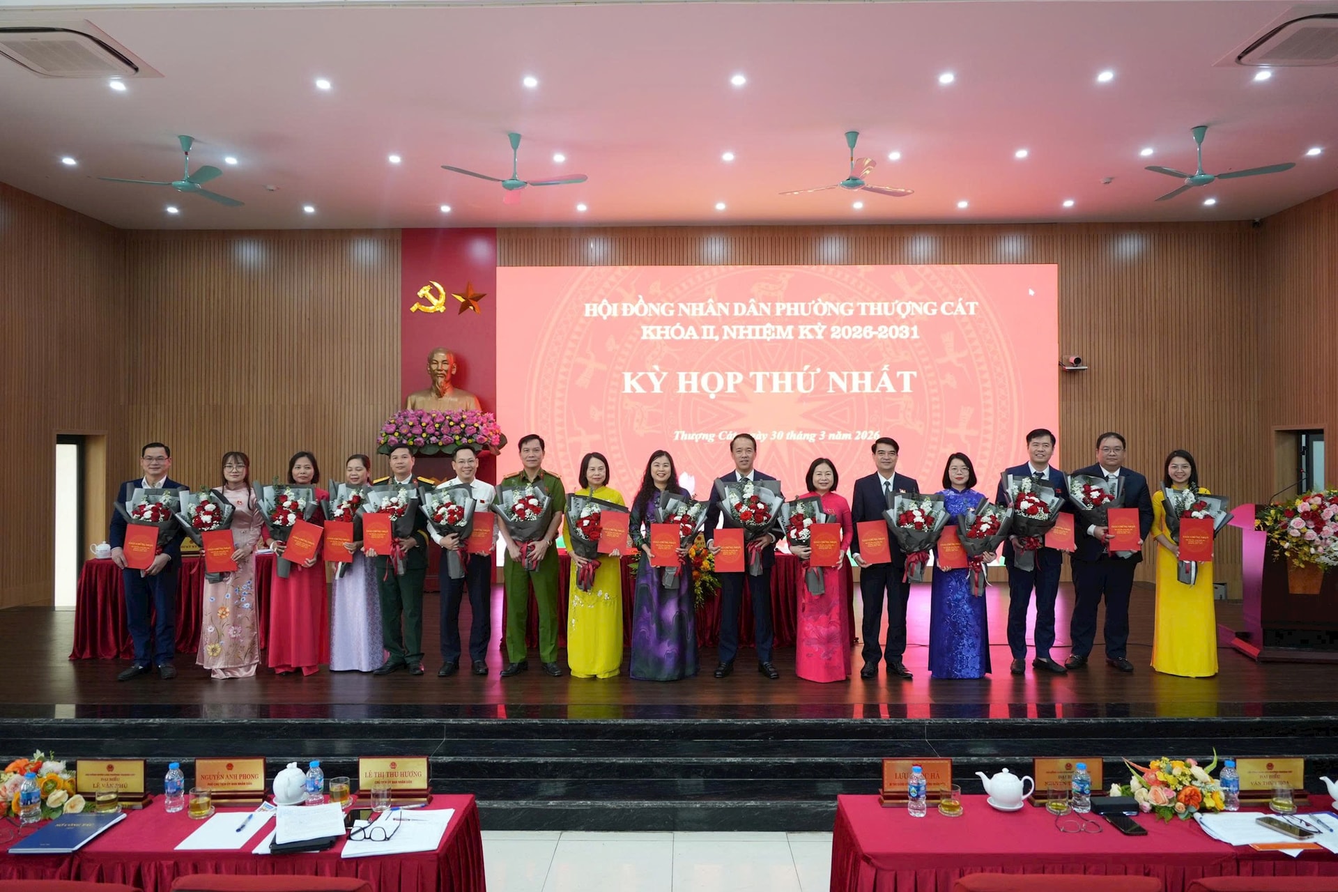 Phường Thượng Cát: Kiện toàn nhân sự HĐND, UBND nhiệm kỳ mới- Ảnh 4.