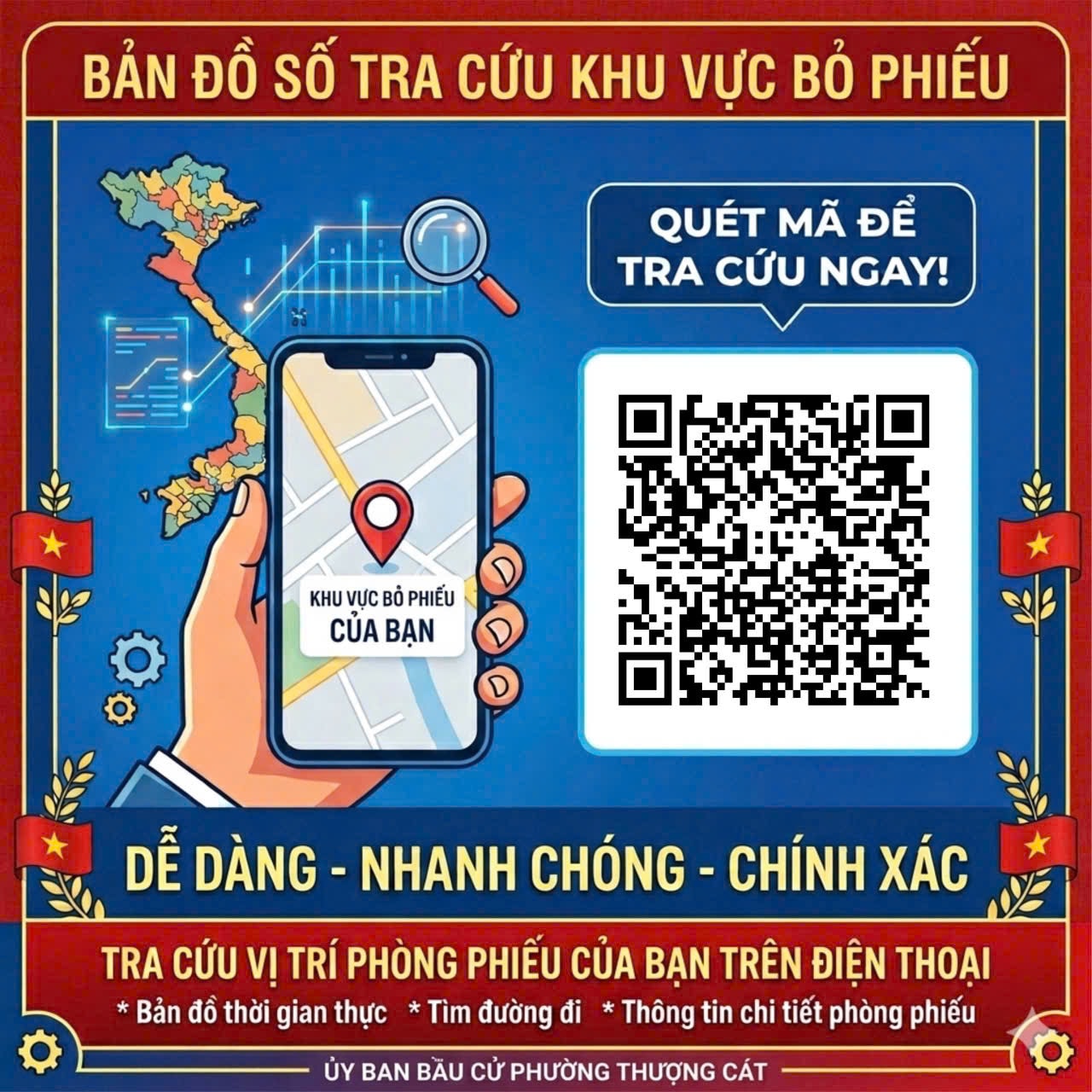 Thượng Cát ứng dụng công nghệ số đưa thông tin bầu cử đến cử tri- Ảnh 2.