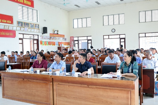 Xuân Mai tổ chức hội nghị triển khai công tác quản lý giết mổ, vận chuyển, kinh doanh động vật và sản phẩm động vật trên địa bàn xã - Ảnh 1.