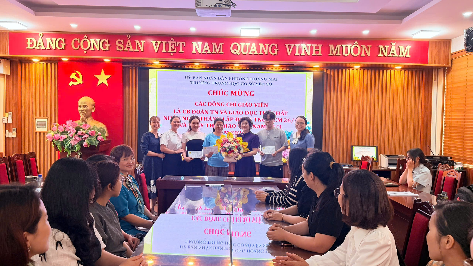 TRƯỜNG THCS YÊN SỞ ĐẨY MẠNH PHONG TRÀO THỂ DỤC THỂ THAO, GẶT HÁI NHIỀU THÀNH TÍCH NỔI BẬT- Ảnh 1.