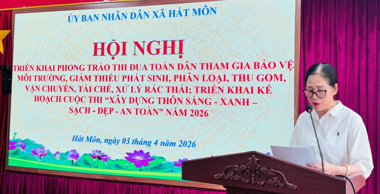 Hát Môn: Lan tỏa các mô hình sáng - xanh - sạch - đẹp từ cơ sở- Ảnh 2.