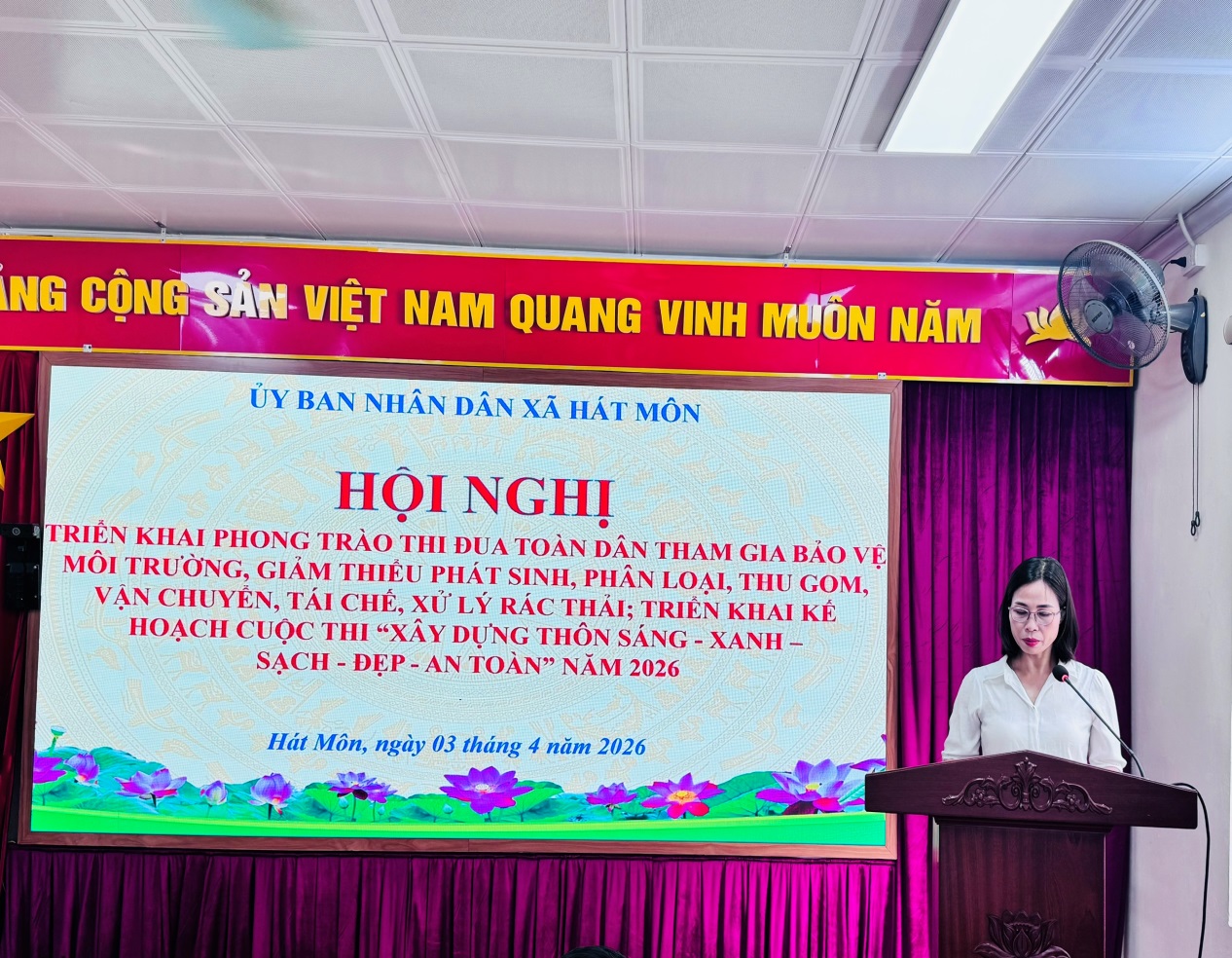 Hát Môn: Lan tỏa các mô hình sáng - xanh - sạch - đẹp từ cơ sở- Ảnh 3.