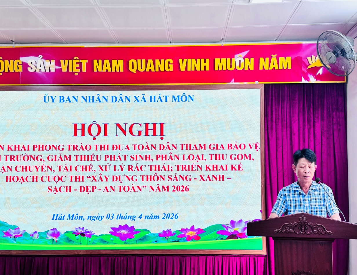 Hát Môn: Lan tỏa các mô hình sáng - xanh - sạch - đẹp từ cơ sở- Ảnh 4.