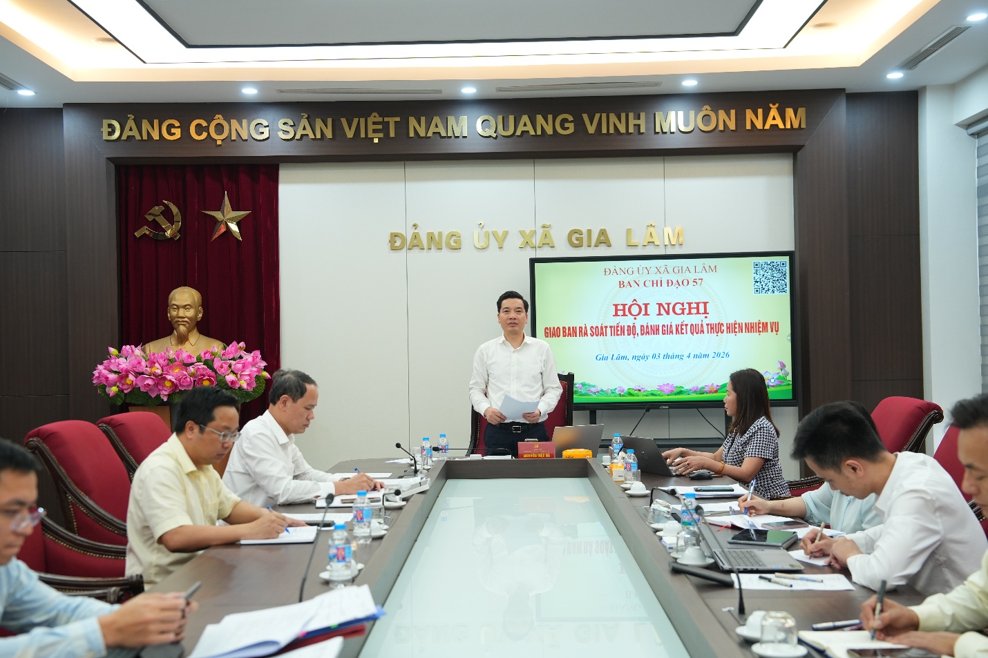 Giao ban Ban Chỉ đạo 57, đánh giá kết quả thực hiện nhiệm vụ quý I năm 2026- Ảnh 5.