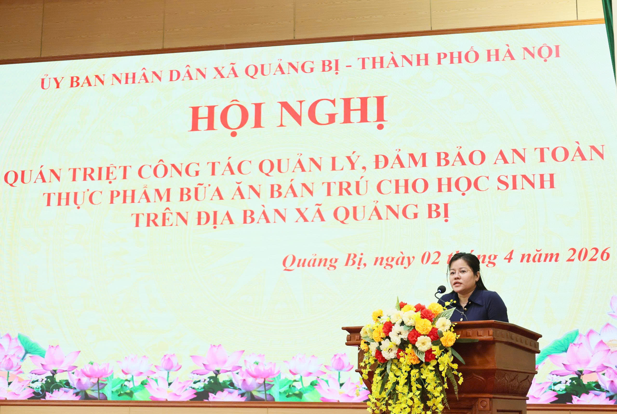 Quảng Bị quán triệt công tác quản lý, đảm bảo an toàn thực phẩm bữa ăn bán trú cho học sinh trên địa bàn xã- Ảnh 4.