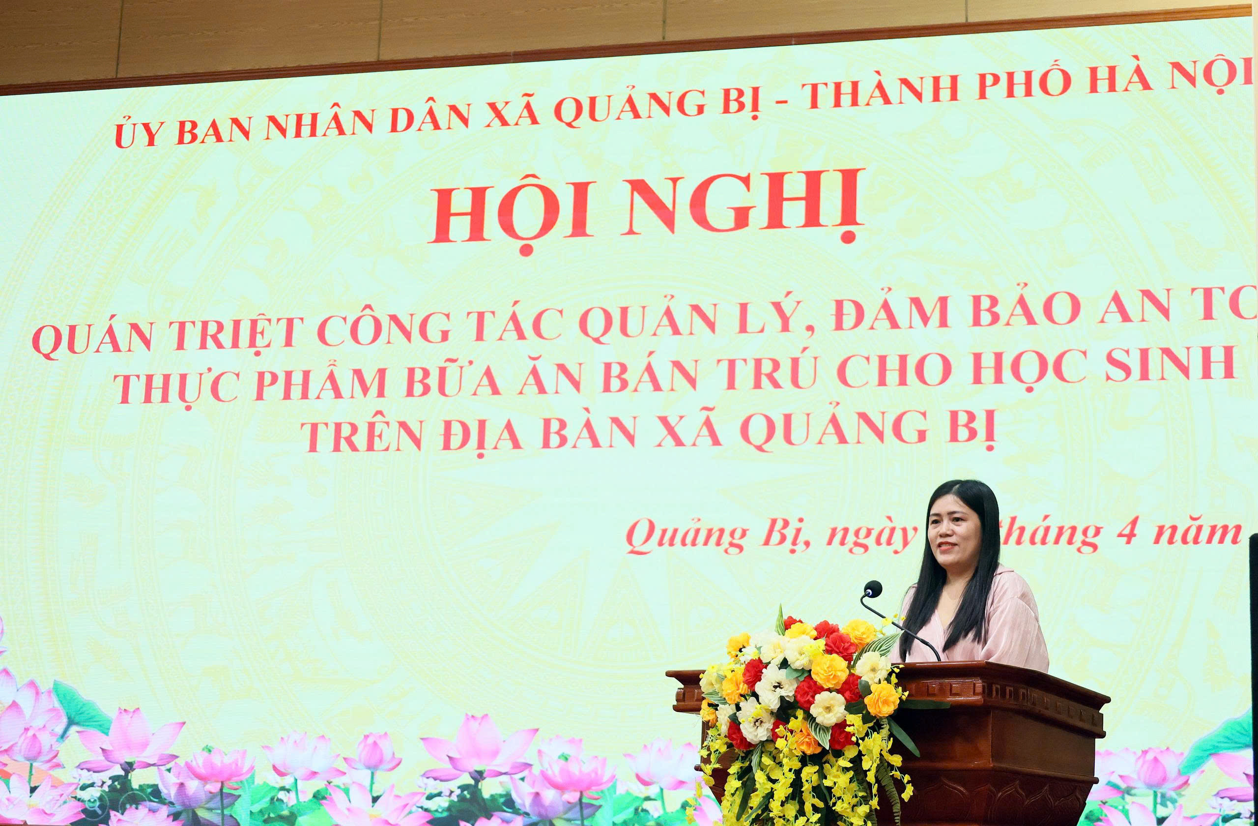 Quảng Bị quán triệt công tác quản lý, đảm bảo an toàn thực phẩm bữa ăn bán trú cho học sinh trên địa bàn xã- Ảnh 5.