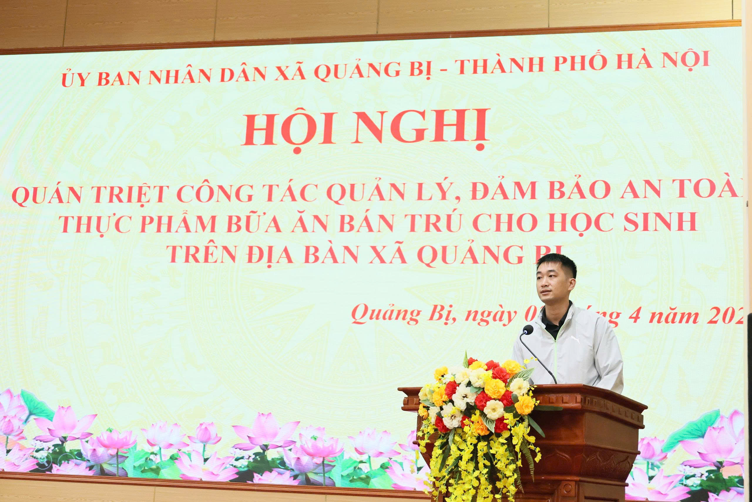 Quảng Bị quán triệt công tác quản lý, đảm bảo an toàn thực phẩm bữa ăn bán trú cho học sinh trên địa bàn xã- Ảnh 7.