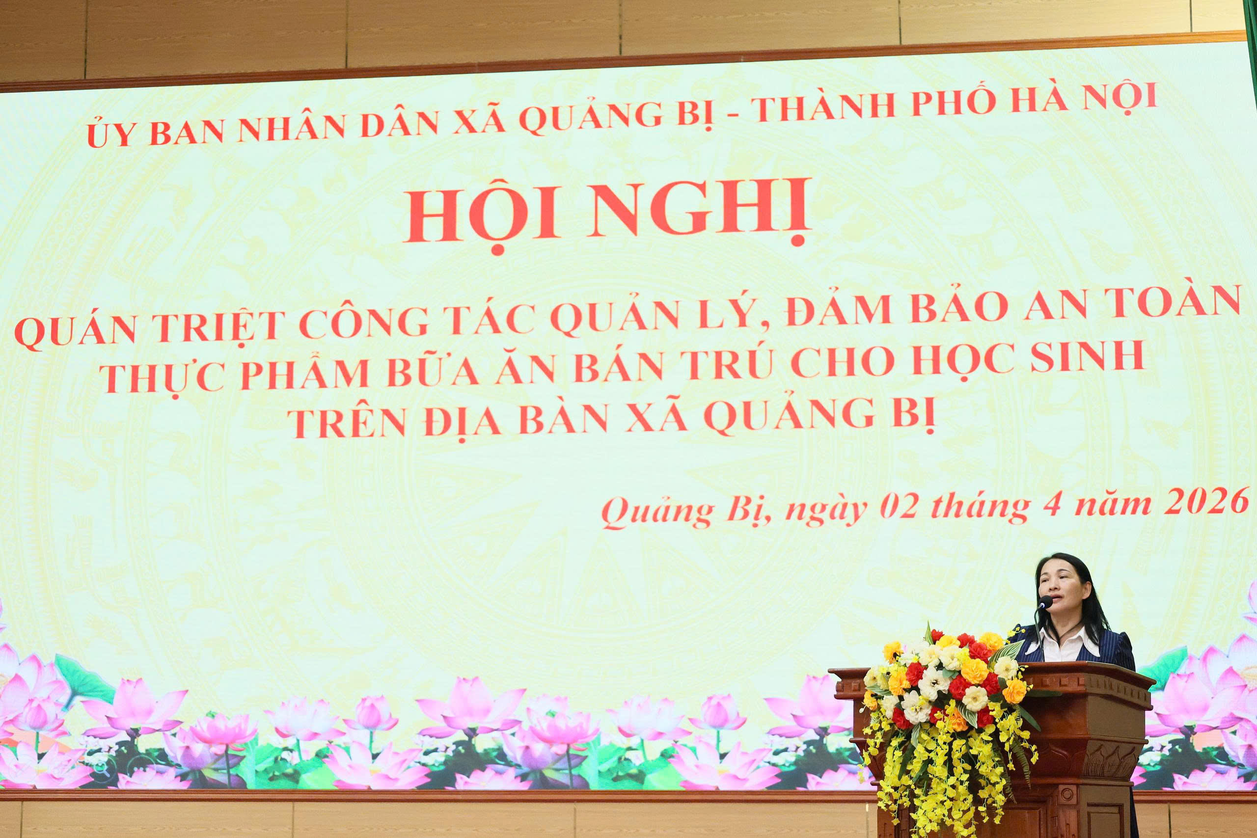 Quảng Bị quán triệt công tác quản lý, đảm bảo an toàn thực phẩm bữa ăn bán trú cho học sinh trên địa bàn xã- Ảnh 9.