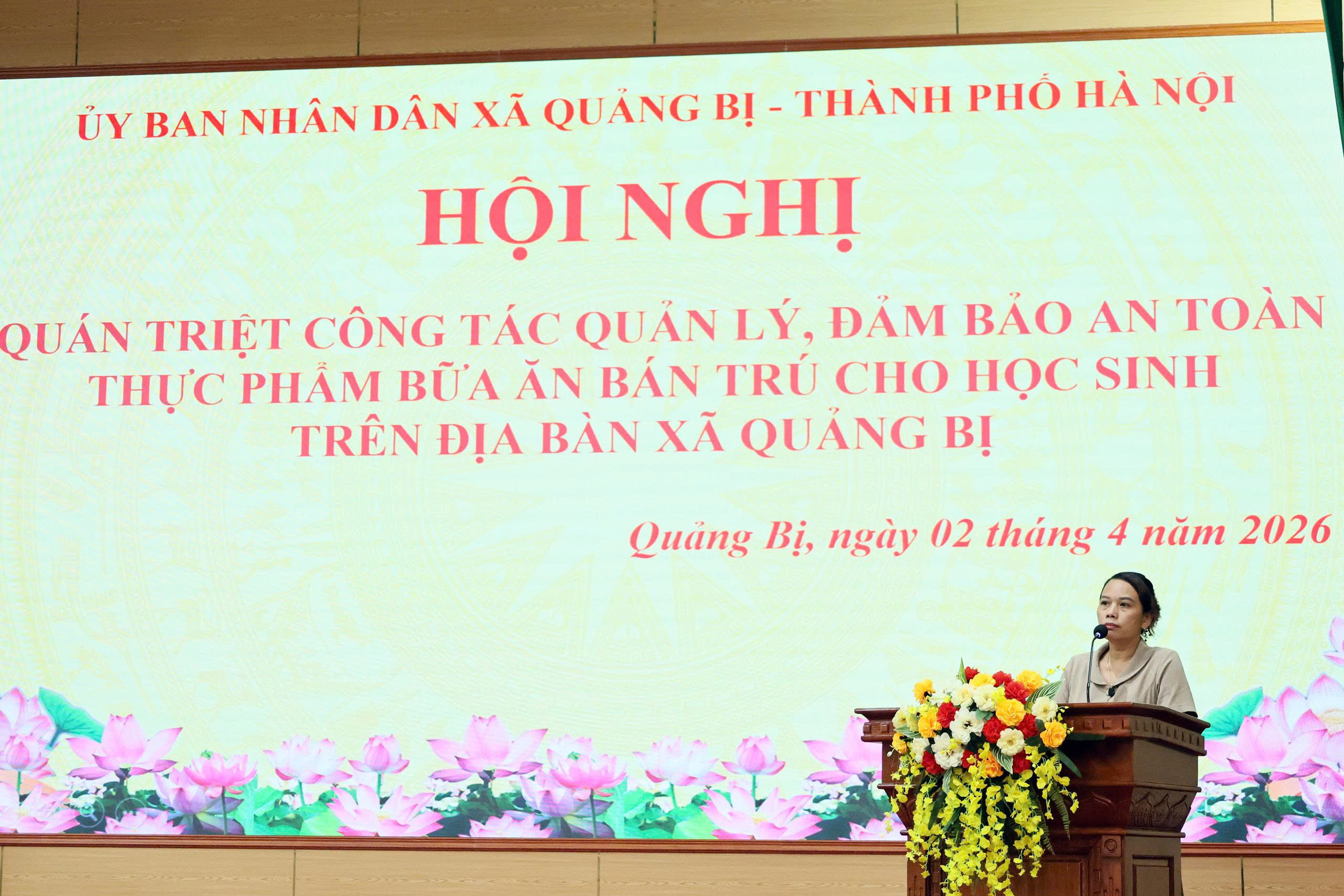 Quảng Bị quán triệt công tác quản lý, đảm bảo an toàn thực phẩm bữa ăn bán trú cho học sinh trên địa bàn xã- Ảnh 13.