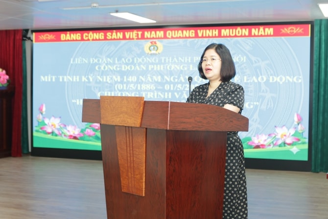 Phường Láng: Gắn chuyển đổi số với chăm lo thiết thực đời sống người lao động- Ảnh 1.