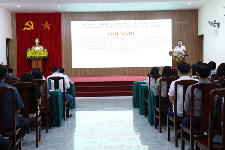 Xuân Mai siết chặt kỷ luật, kỷ cương, nâng cao hiệu lực, hiệu quả thực thi công vụ- Ảnh 1.