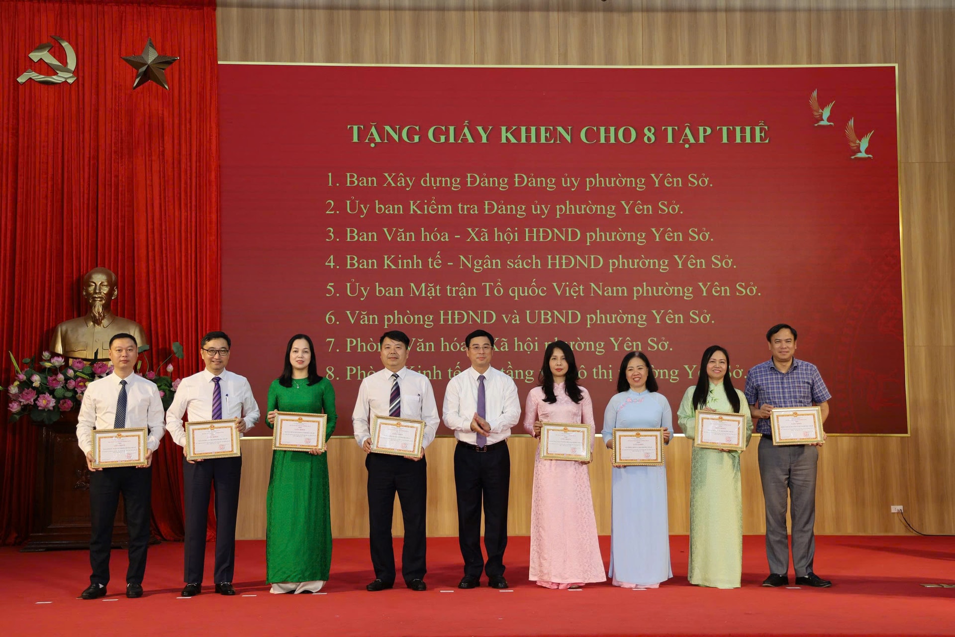 HĐND phường Yên Sở tổ chức Hội nghị tổng kết công tác hoạt động HĐND khóa I, nhiệm kỳ 2021–2026 và tổng kết cuộc bầu cử đại biểu Quốc hội khóa XVI, đại biểu HĐND các cấp nhiệm kỳ 2026–2031.- Ảnh 2.