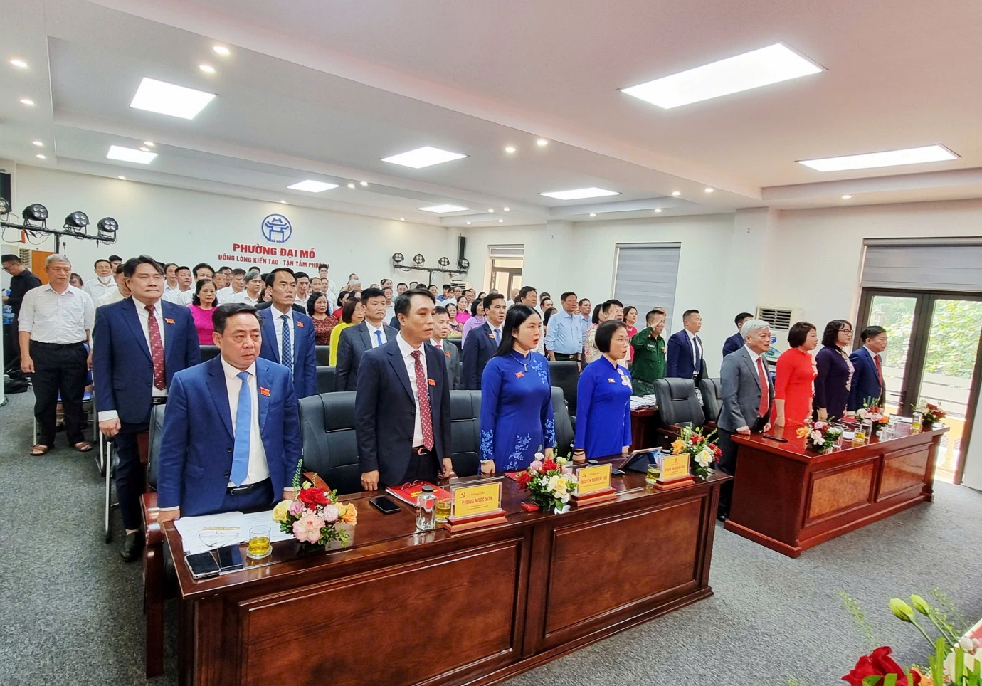 Kỳ họp thứ Nhất Hội đồng nhân dân phường Đại Mỗ khóa II, nhiệm kỳ 2026-2031- Ảnh 1.