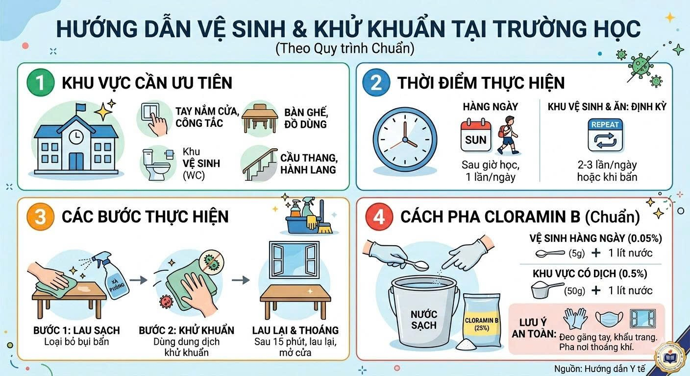 Hoài Đức: Thiết lập vòng an toàn bảo vệ học sinh trước dịch Tay chân miệng- Ảnh 2.