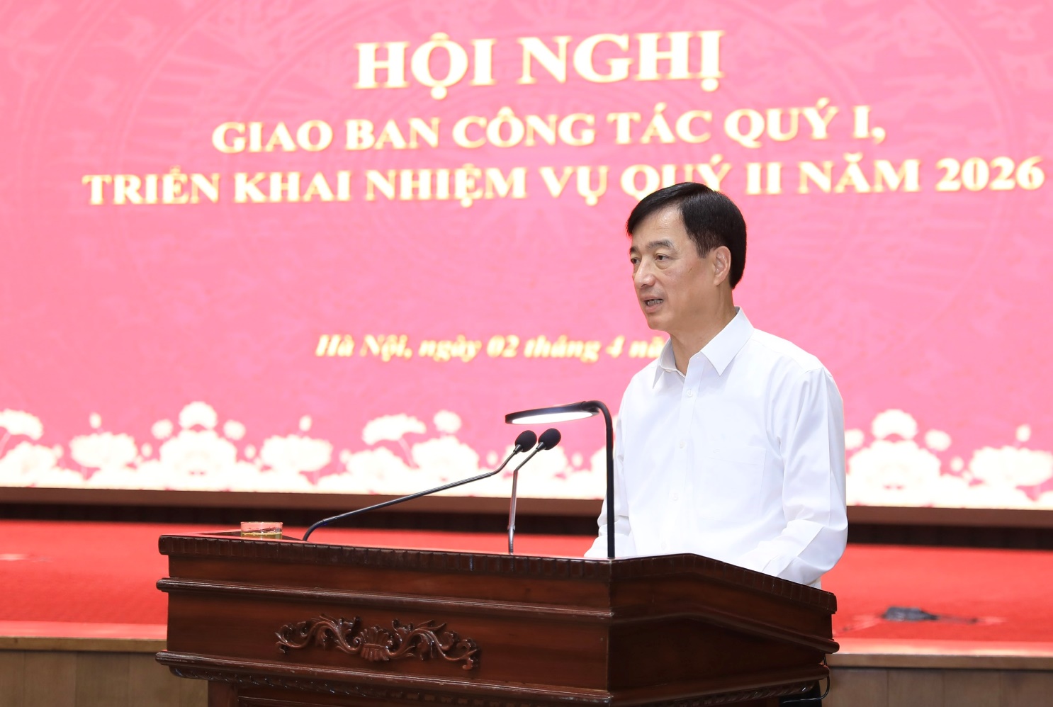 Đảng uỷ xã Hoài Đức tiếp sóng hội nghị trực tuyến giao ban quý I của Thành uỷ-HĐND-UBND-Uỷ ban MTTQ Việt Nam Thành phố Hà Nội- Ảnh 3.