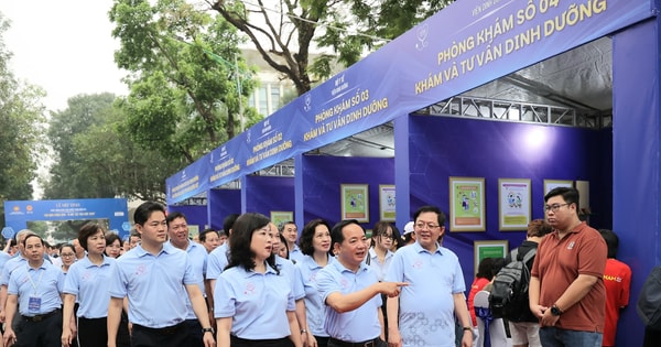 Mít tinh phát động Ngày Sức khỏe toàn dân, lan tỏa thông điệp “Chủ động phòng bệnh - Vì một Việt Nam khỏe mạnh”