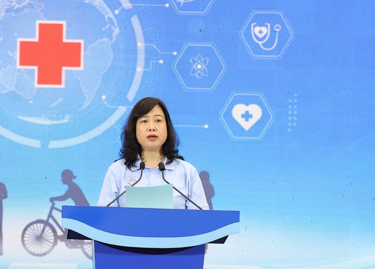 Mít tinh phát động Ngày Sức khỏe toàn dân, lan tỏa thông điệp “Chủ động phòng bệnh - Vì một Việt Nam khỏe mạnh”- Ảnh 2.