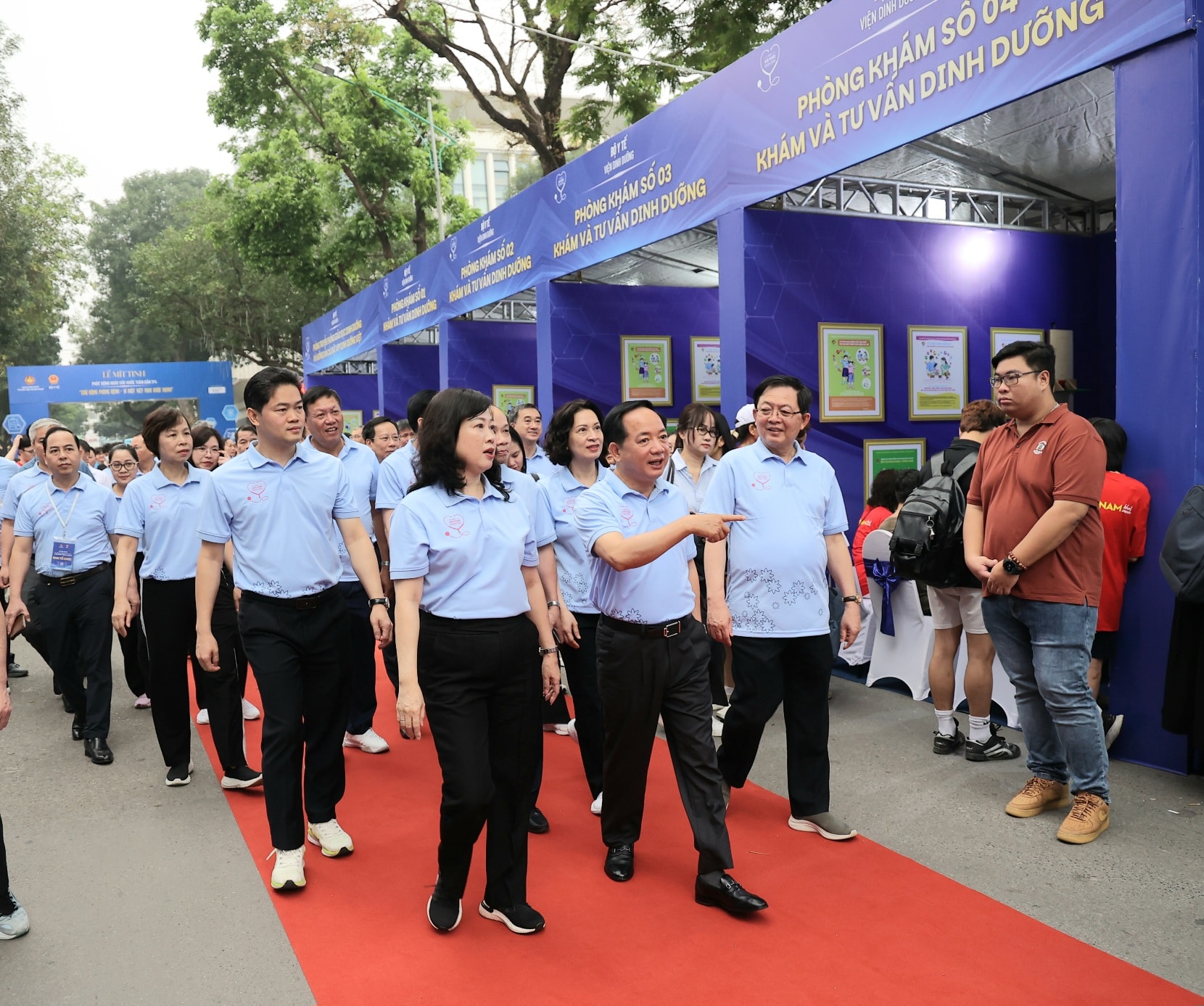 Mít tinh phát động Ngày Sức khỏe toàn dân, lan tỏa thông điệp “Chủ động phòng bệnh - Vì một Việt Nam khỏe mạnh”- Ảnh 1.