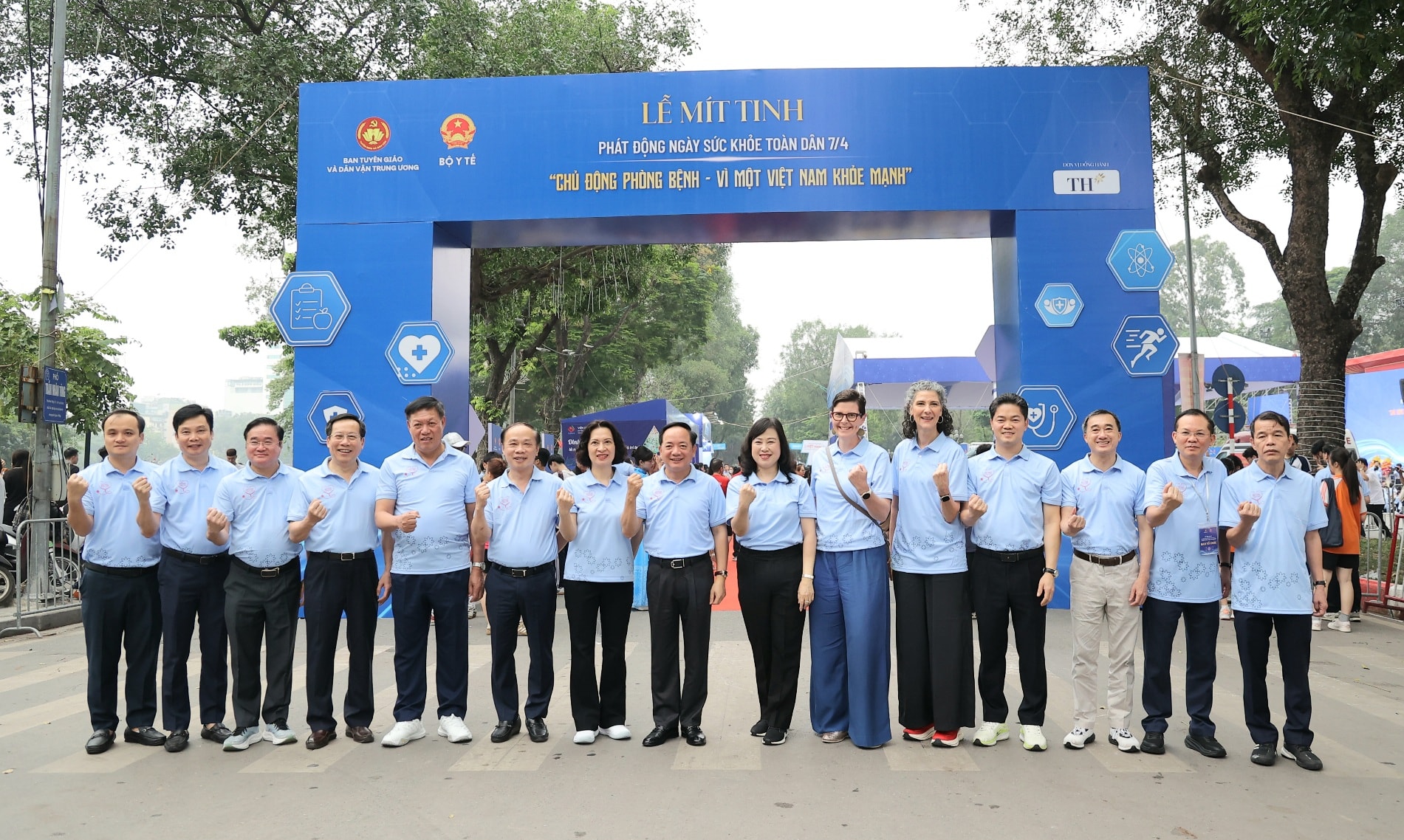 Mít tinh phát động Ngày Sức khỏe toàn dân, lan tỏa thông điệp “Chủ động phòng bệnh - Vì một Việt Nam khỏe mạnh”- Ảnh 5.