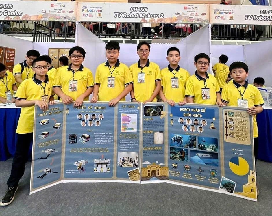 Phường Cửa Nam: học sinh các khối THCS đạt thành tích xuất sắc tại các kì thi Olympic Hoá học - Khoa học tự nhiên và Robotics- Ảnh 4.