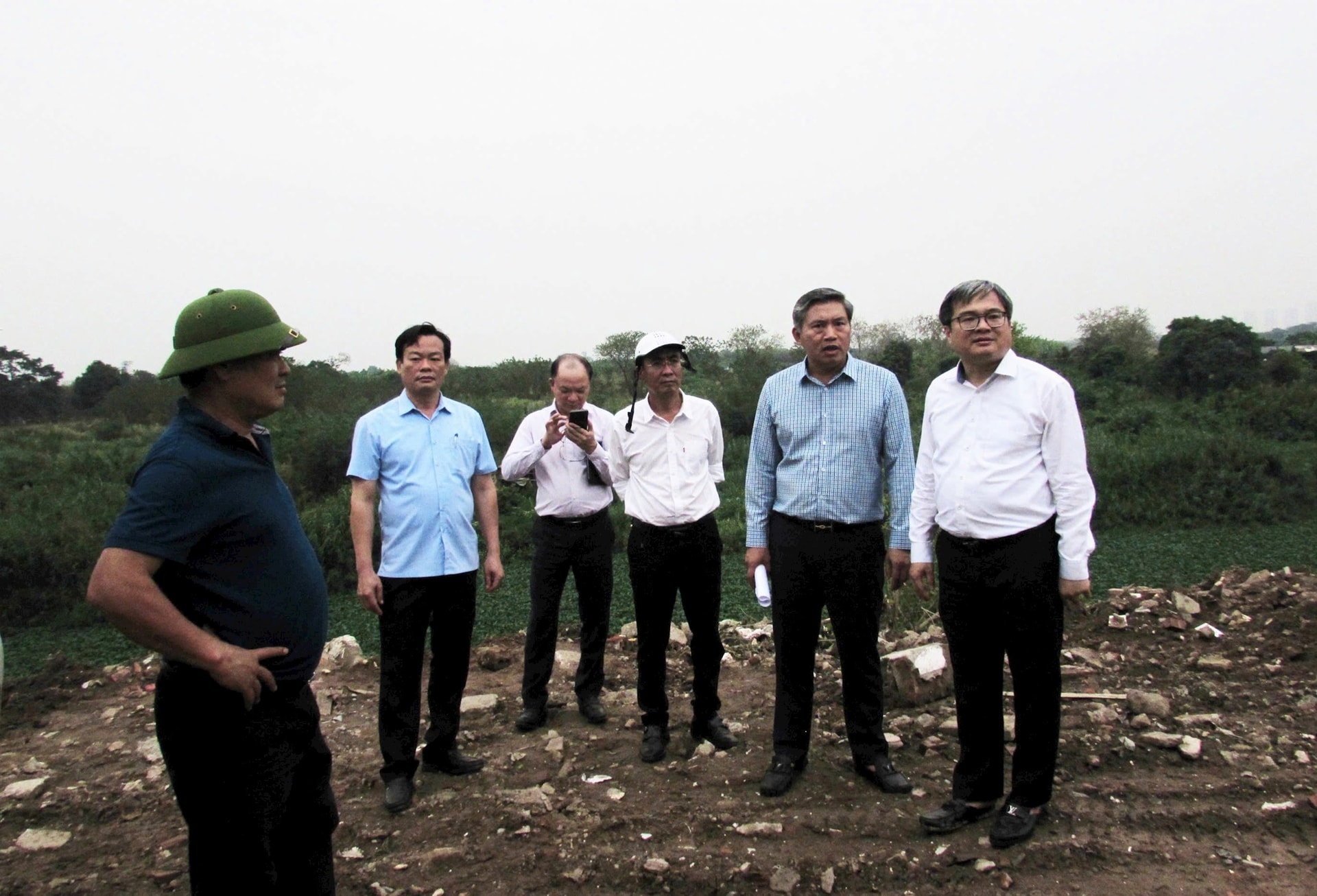 Phường Hồng Hà: Nỗ lực giải phóng mặt bằng, bảo đảm tiến độ thi công cầu Tứ Liên- Ảnh 3.