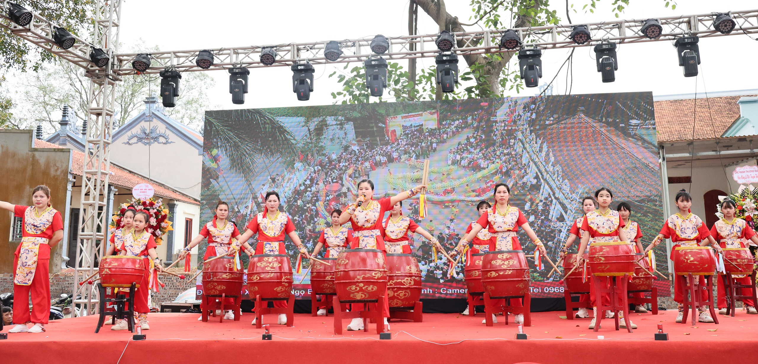 Một số hình ảnh tại Lễ hội truyền thống 3 thôn Kim Cốc năm 2026- Ảnh 7.