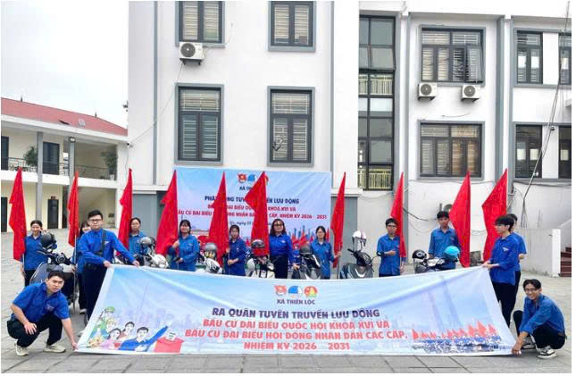 Đoàn Thanh niên Cộng sản Hồ Chí Minh xã Thiên Lộc – Lực lượng tiên phong trong cải cách hành chính, chuyển đổi số tại địa phương- Ảnh 1.