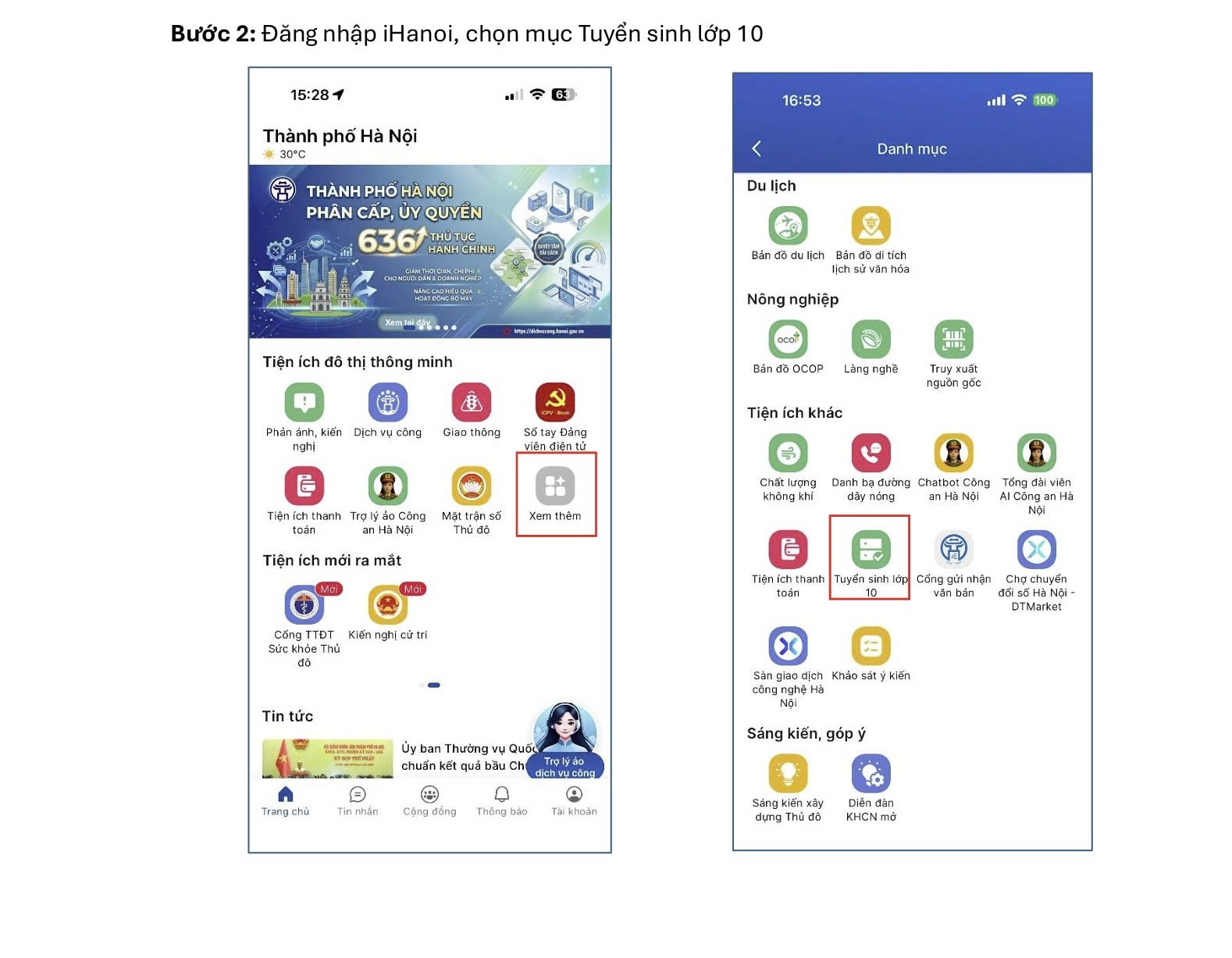 Hà Nội hướng dẫn cách đăng ký trực tuyến dự thi lớp 10 năm 2026- Ảnh 2.