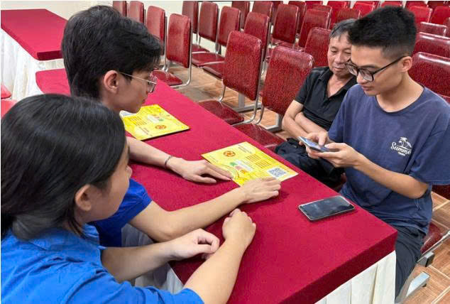 Đoàn Thanh niên Cộng sản Hồ Chí Minh xã Thiên Lộc – Lực lượng tiên phong trong cải cách hành chính, chuyển đổi số tại địa phương- Ảnh 4.