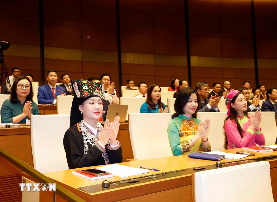 Hình ảnh khai mạc trọng thể kỳ họp thứ nhất Quốc hội khóa XVI- Ảnh 13.