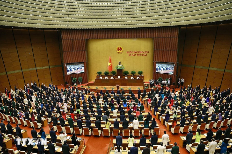 Hình ảnh khai mạc trọng thể kỳ họp thứ nhất Quốc hội khóa XVI- Ảnh 7.