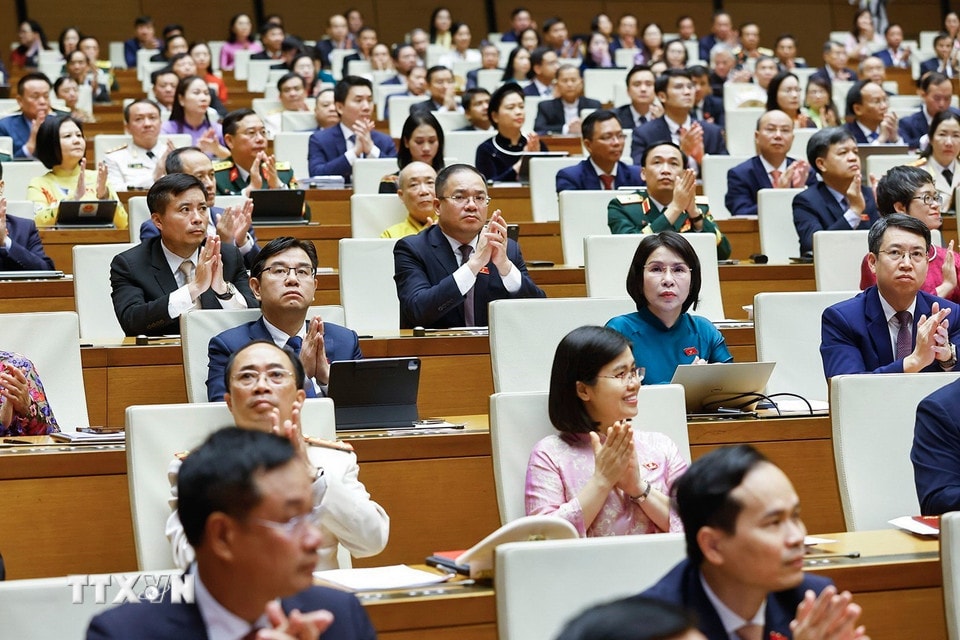 Hình ảnh khai mạc trọng thể kỳ họp thứ nhất Quốc hội khóa XVI- Ảnh 12.