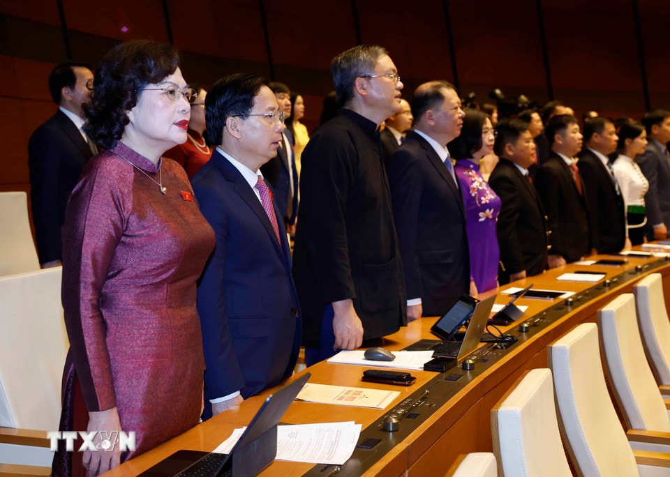 Hình ảnh khai mạc trọng thể kỳ họp thứ nhất Quốc hội khóa XVI- Ảnh 5.