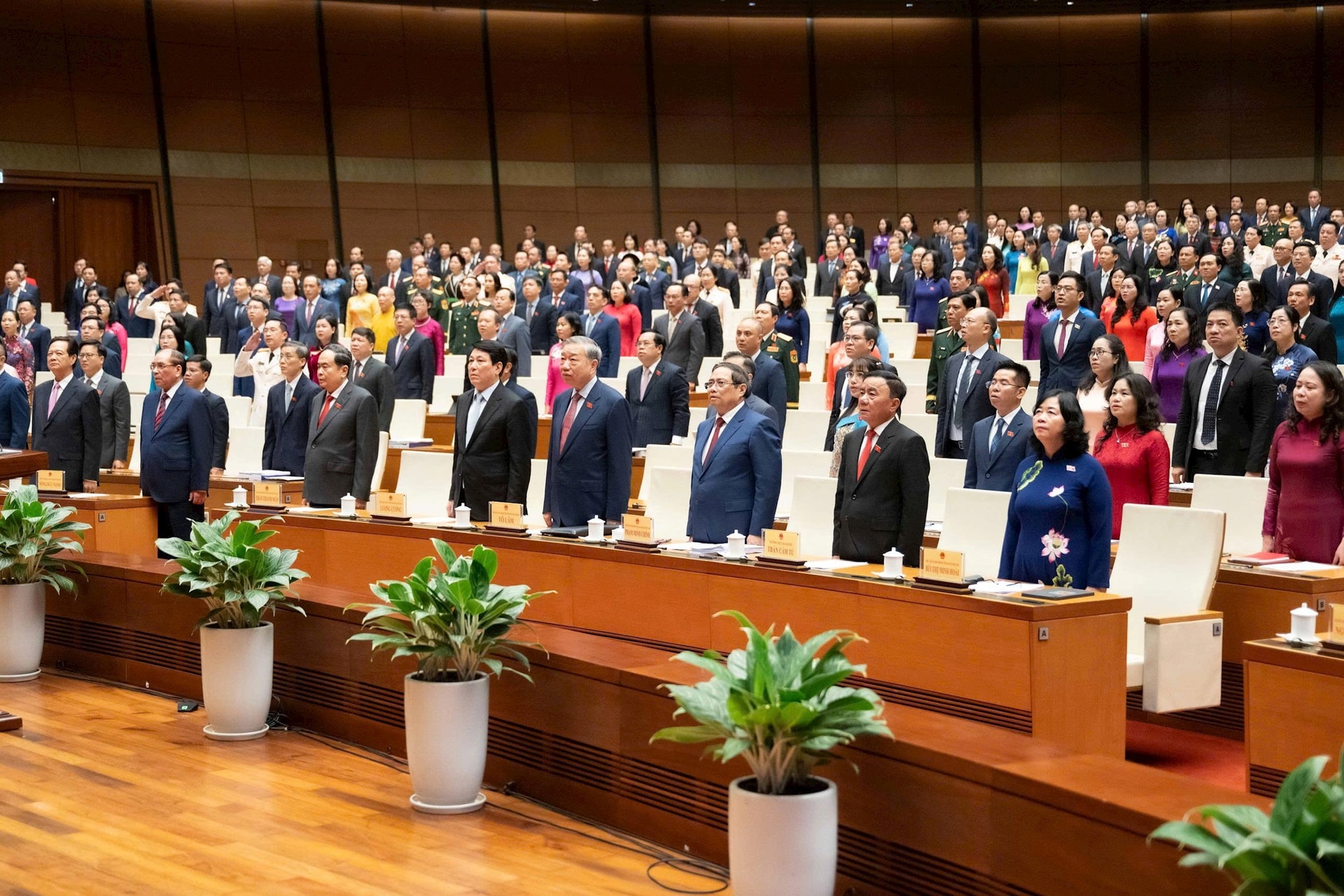 Khai mạc trọng thể kỳ họp thứ nhất, Quốc hội khóa XVI- Ảnh 1.