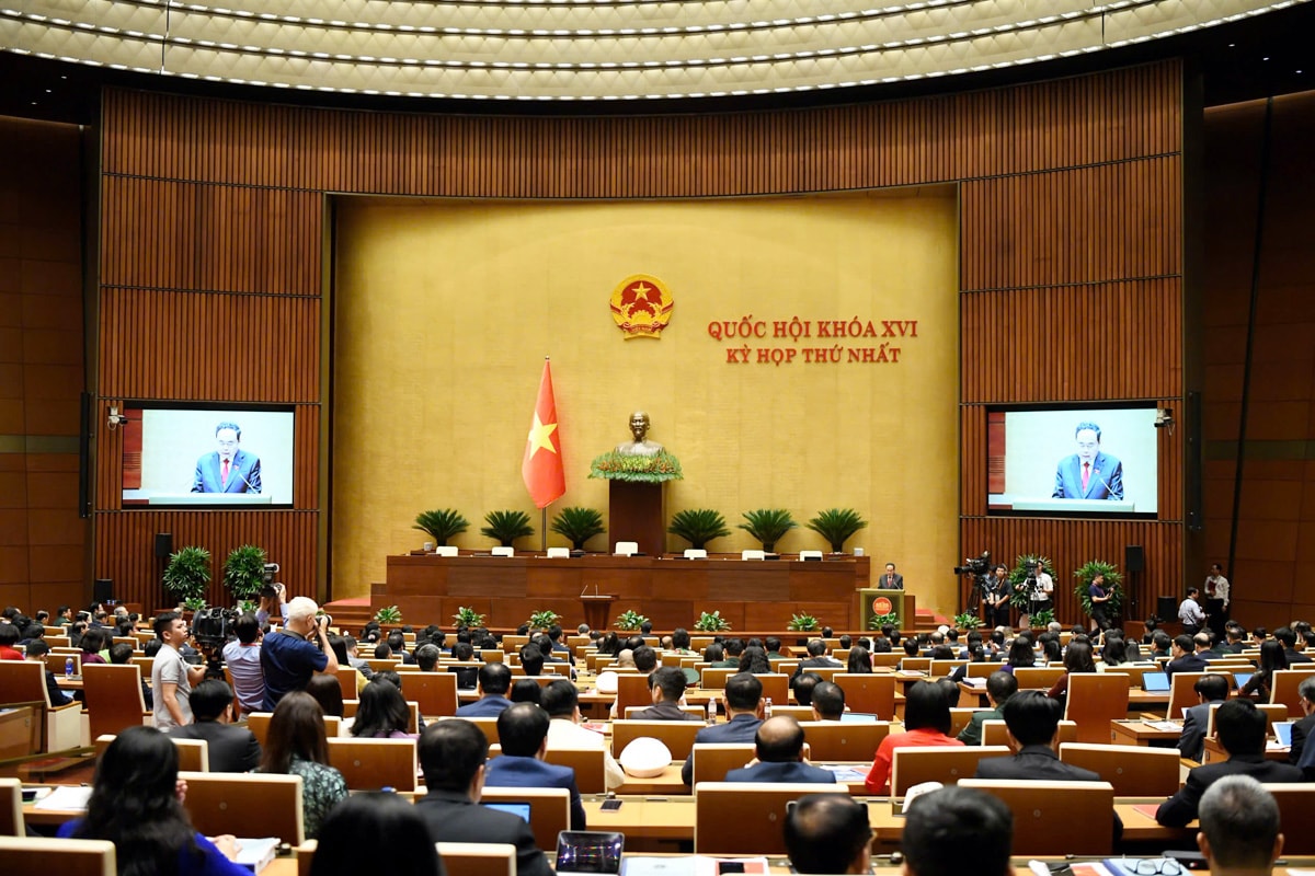 Khai mạc trọng thể kỳ họp thứ nhất, Quốc hội khóa XVI- Ảnh 5.