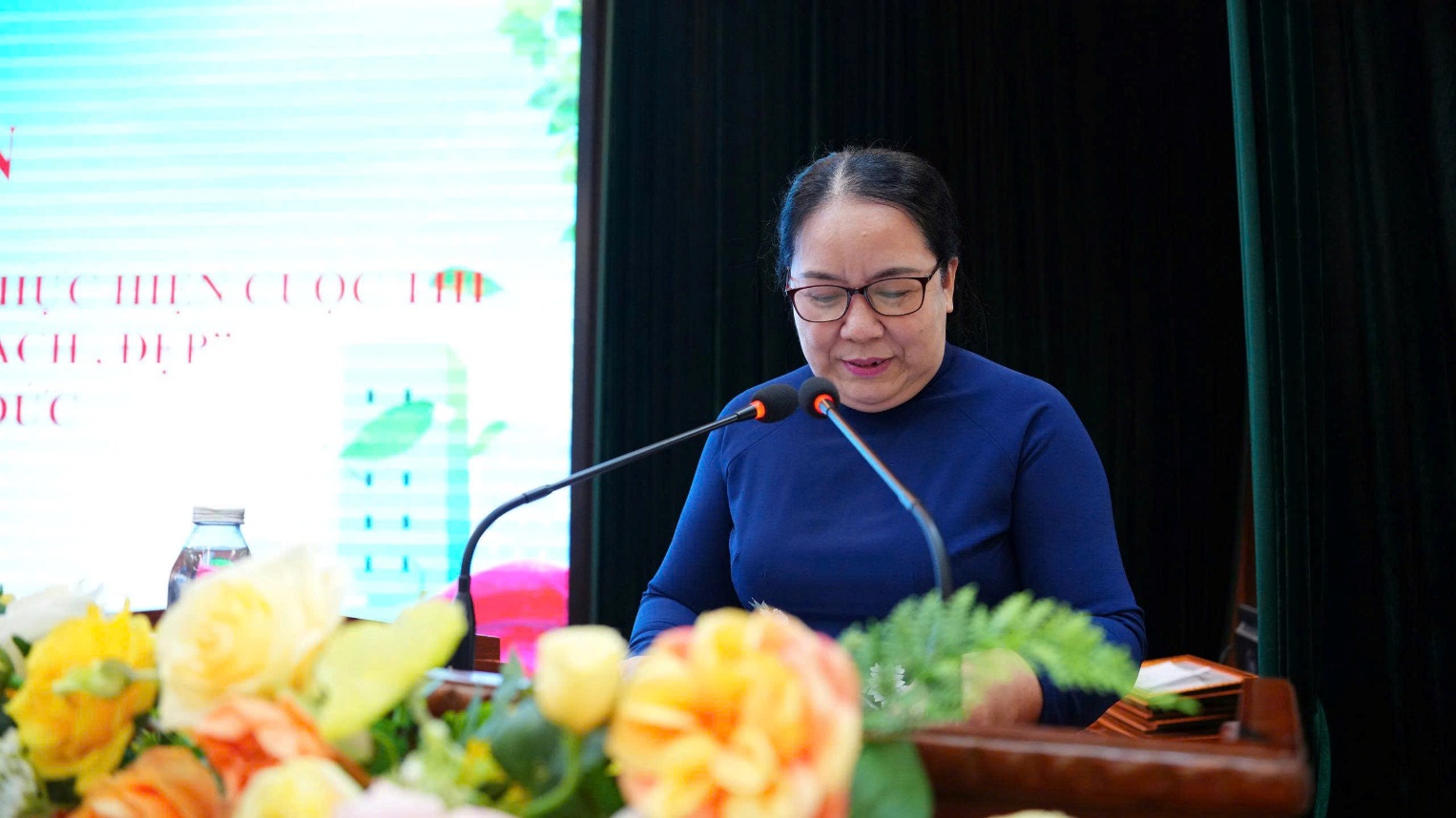 UBND-UB MTTQ xã Hoài Đức sơ kết 3 tháng triển khai cuộc thi Giữ gìn thôn, tổ dân phố sáng, xanh, sạch đẹp, an toàn- Ảnh 4.