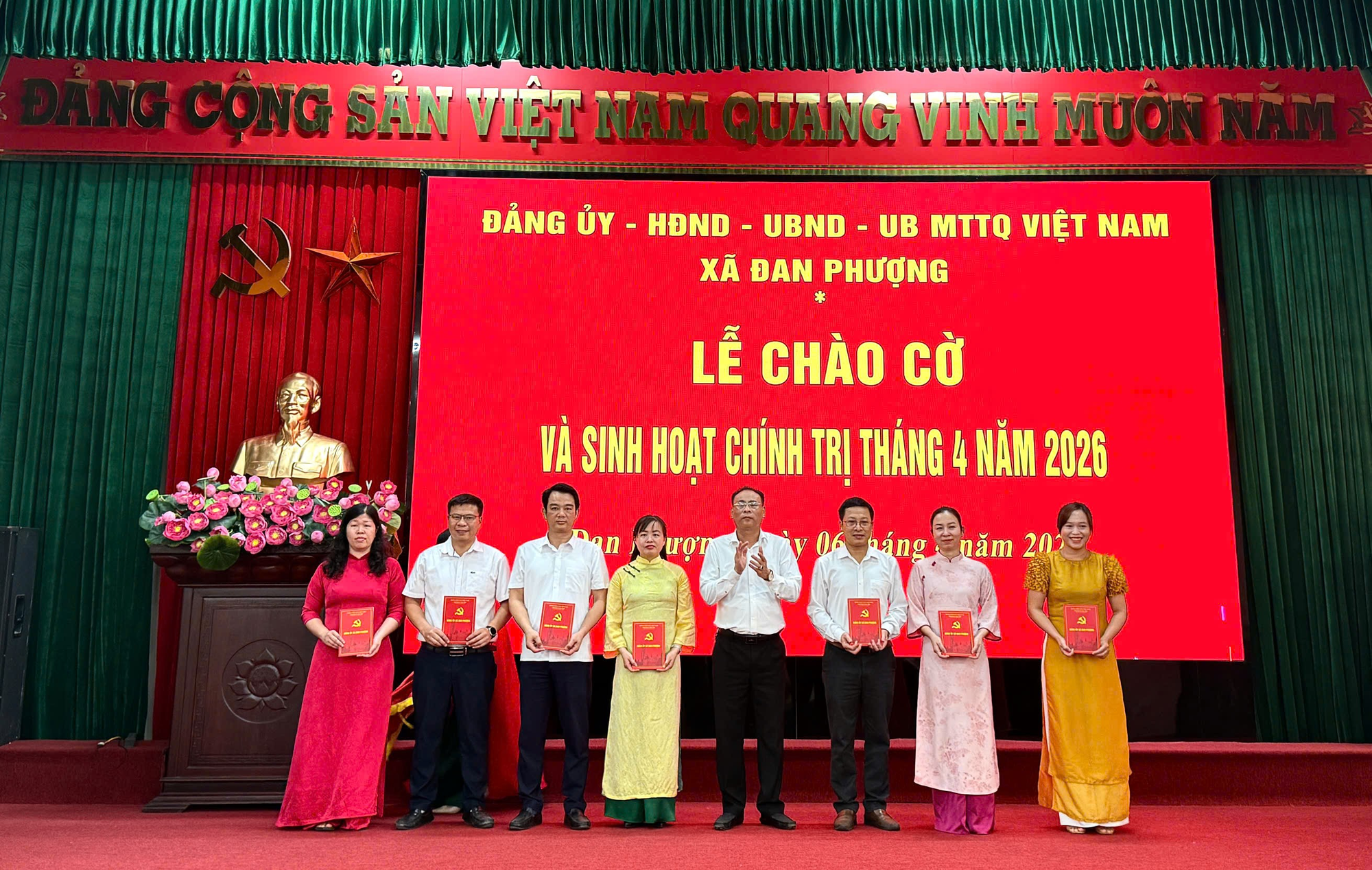Lễ chào cờ và sinh hoạt chính trị tháng 4 năm 2026- Ảnh 3.